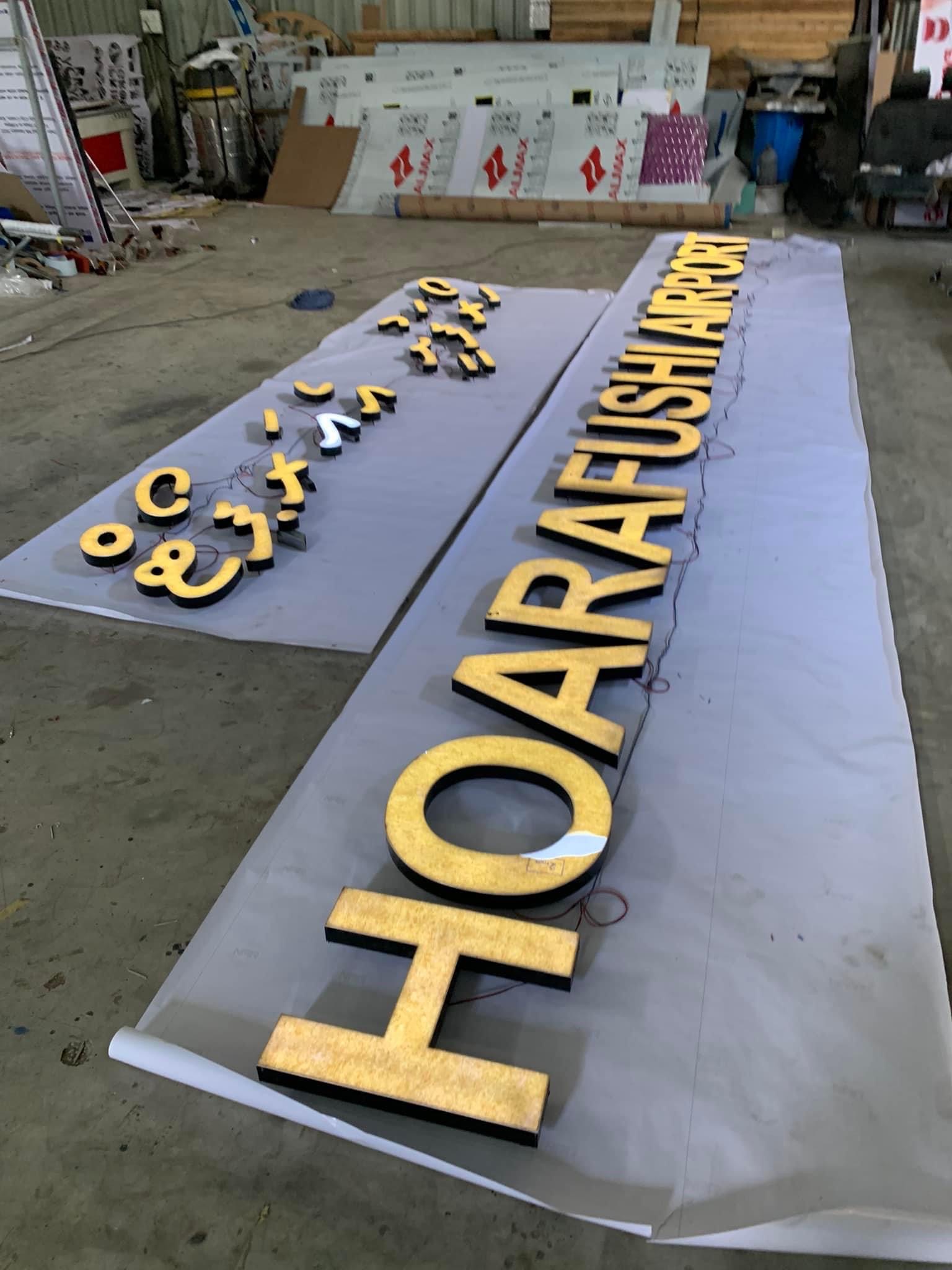 Projects 3D Letters