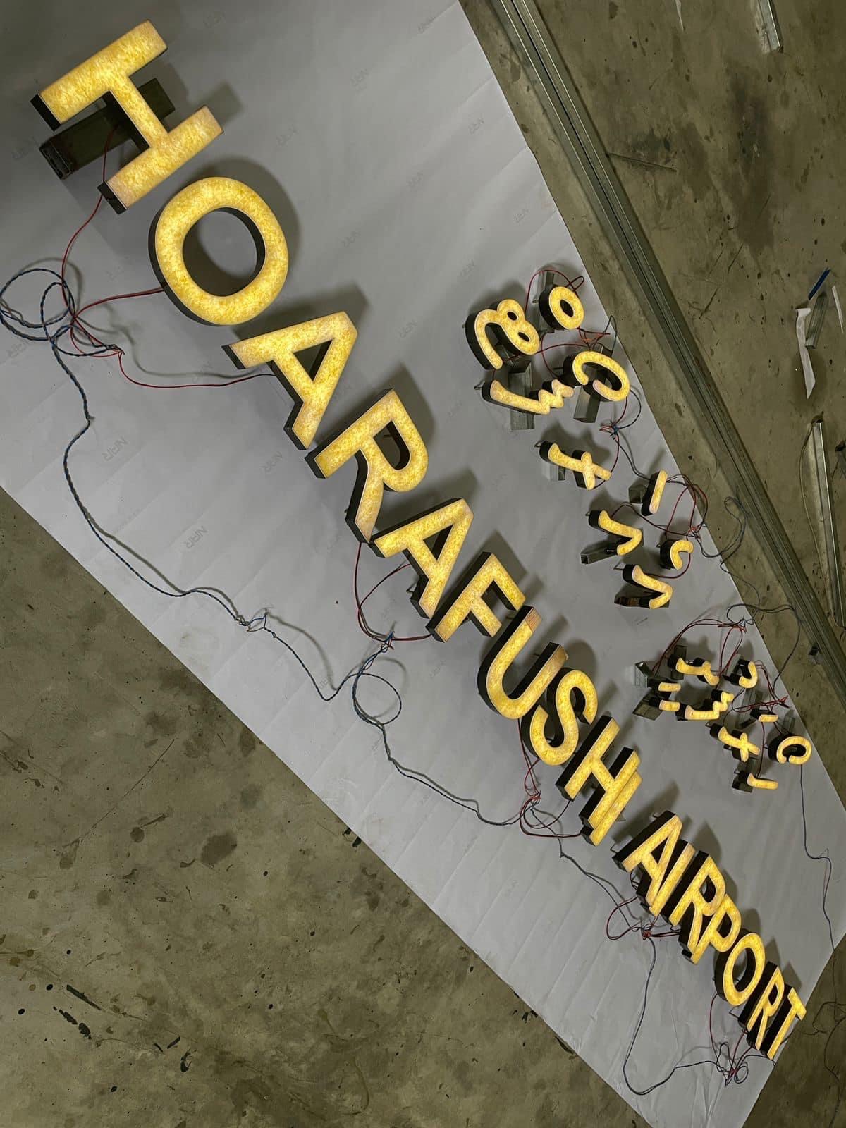 Projects 3D Letters